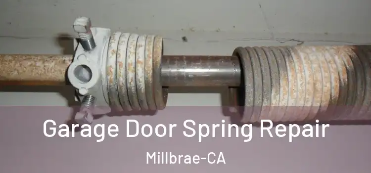  Garage Door Spring Repair Millbrae-CA